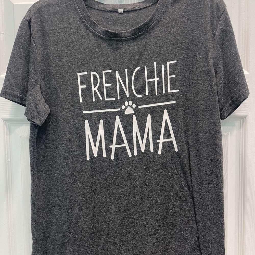 Frenchie mama tee shirt